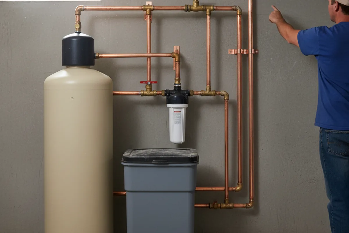 Whole-house water treatment system installed in Lambert